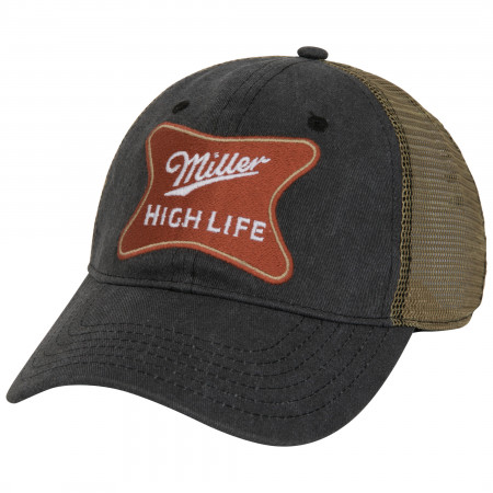 Miller High Life Mesh Trucker Snapback Hat
